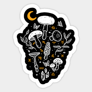 Magic Mushrooms Sticker